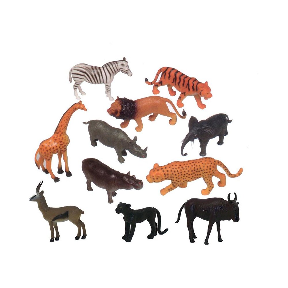WILD ANIMALS PLAYSET - GET READY KIDS