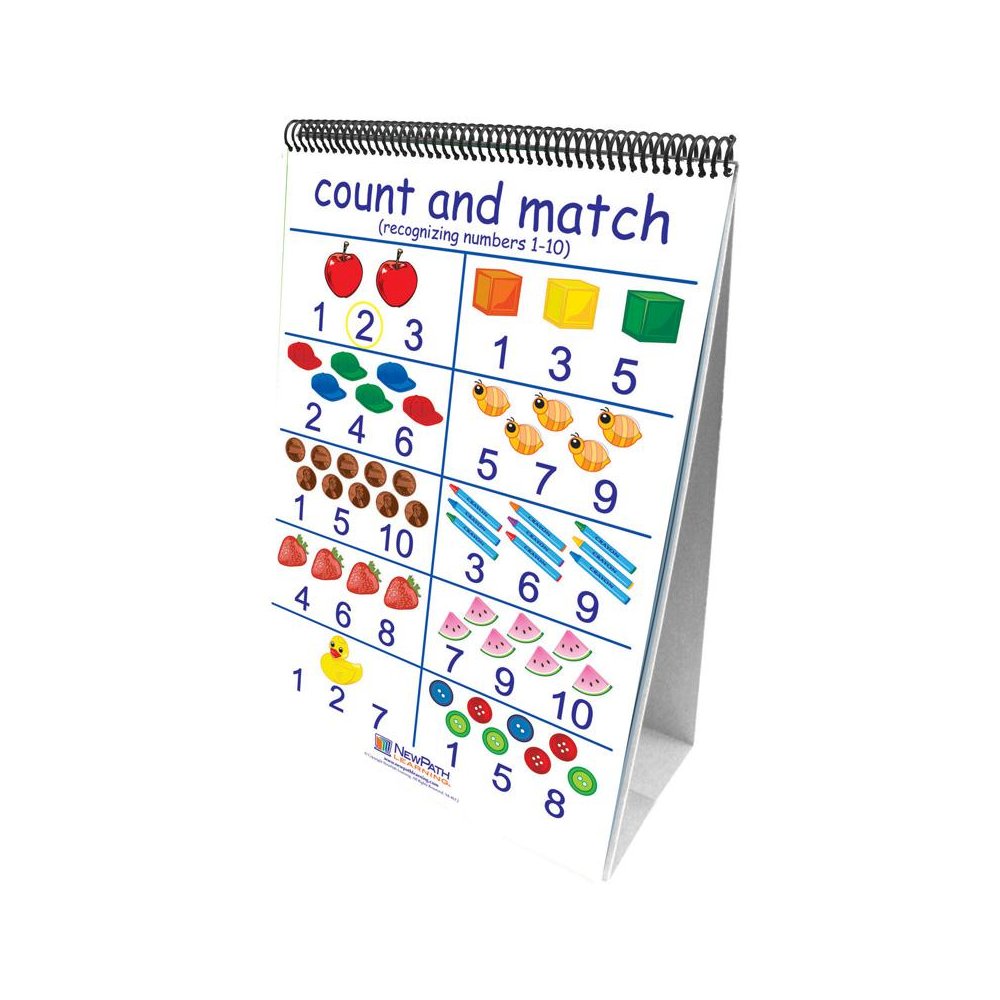 Number Sense 10 Double Sided, Curriculum Mastery Flip Charts - NEW PATH LEARNING