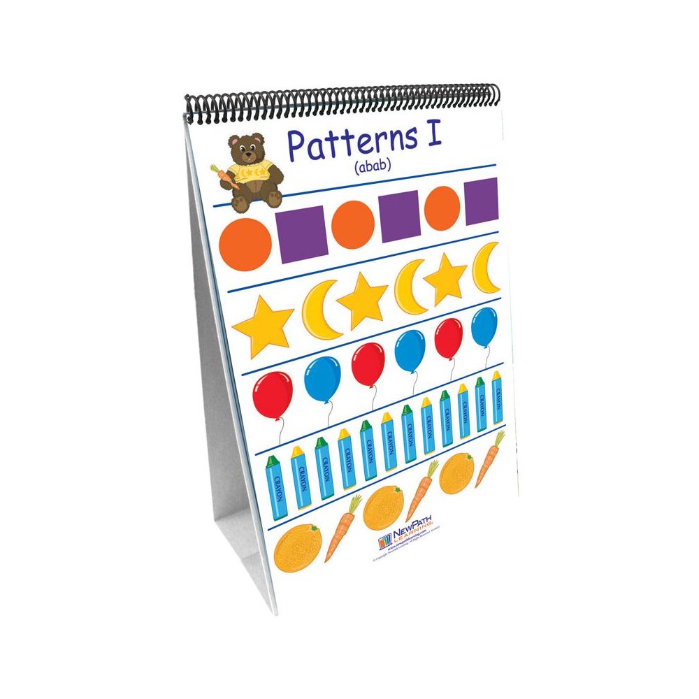 Patterns And Sorting 10 Double, Sided Curriculum Mastery Flip Cht - NEW PATH LEARNING