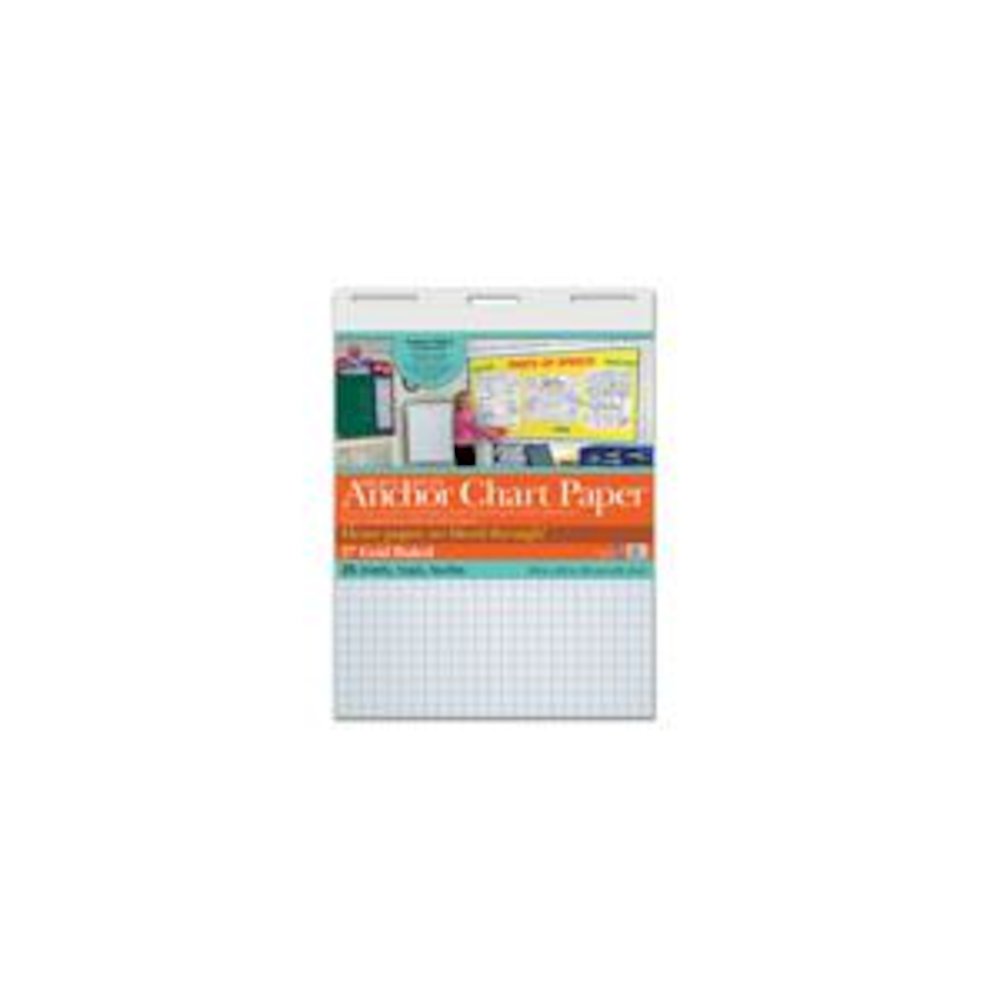Heavy Duty Anchor 24X32 1In Grid, Ruled Chart Paper - PACON CORPORATION