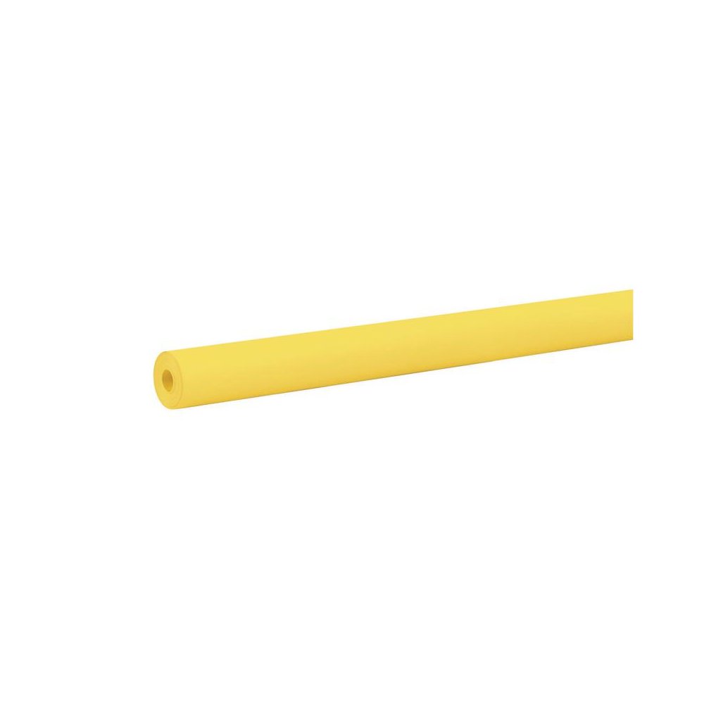 Rainbow Kraft Roll 100Ft Yellow - PACON CORPORATION