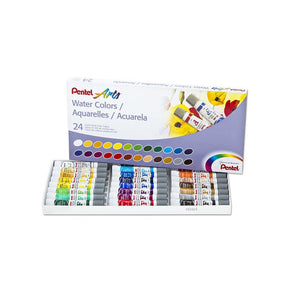 24 COLOR PENTEL ARTS WATERCOLOR SET - PENTEL OF AMERICA