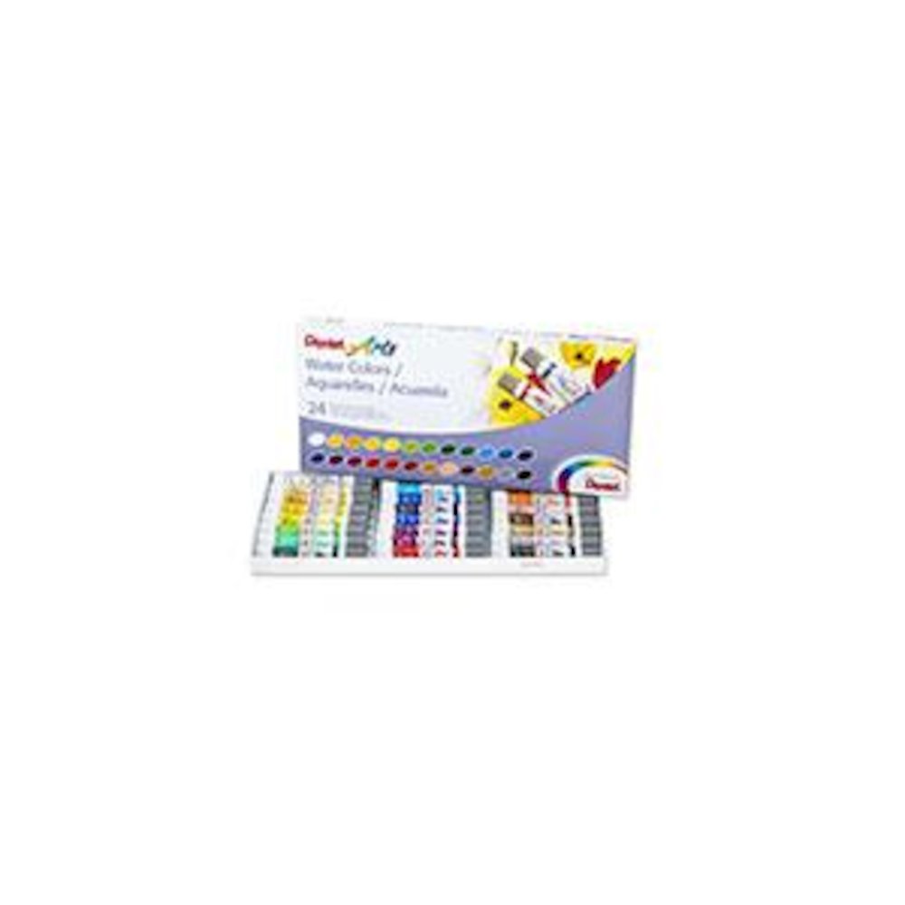 24 COLOR PENTEL ARTS WATERCOLOR SET - PENTEL OF AMERICA