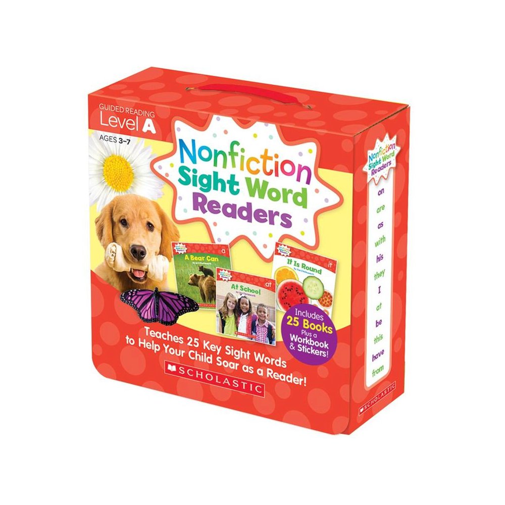 NONFICTION SIGHT WORD READERS LVL A PARENT PACK - SCHOLASTIC TEACHING RESOURCES