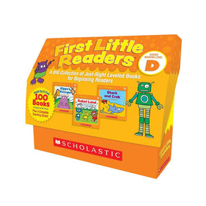 First Little Readers Book Box Set, Level D, 5 Copies of 20 Titles - Scholastic Teaching Solutions