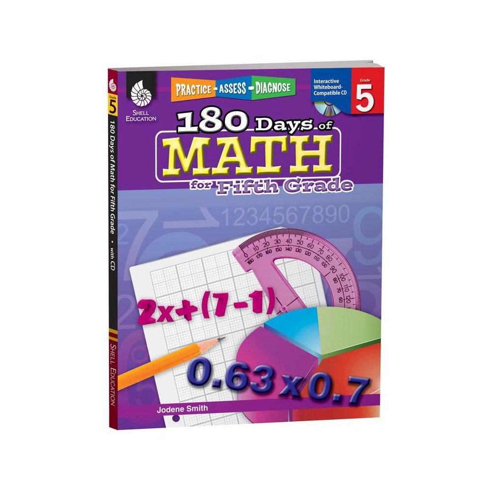 180 Days Of Math Gr 5 - SHELL EDUCATION