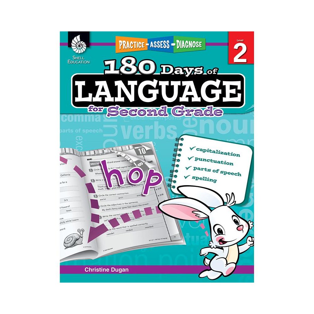 180 DAYS OF LANGUAGE GR 2 - SHELL EDUCATION