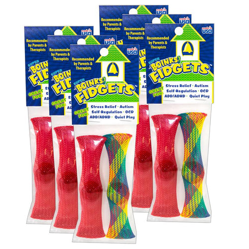 Super Boinks Fidgets, 2 Per Pack, 6 Packs - ENDLESS POSSIBILITIES