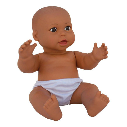 LARGE VINYL GENDER NEUTRAL HISPANIC DOLL - GET READY KIDS