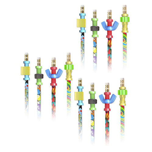 Pencils Fidgets, 4 Per Pack, 3 Packs - Musgrave Pencil Company