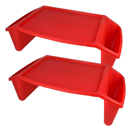 Lap Tray, Red, Pack of 2 - Romanoff