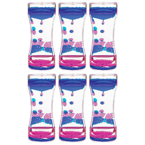 Blue & Pink Liquid Motion Bubbler, Pack of 6 - Teacher Created Resources