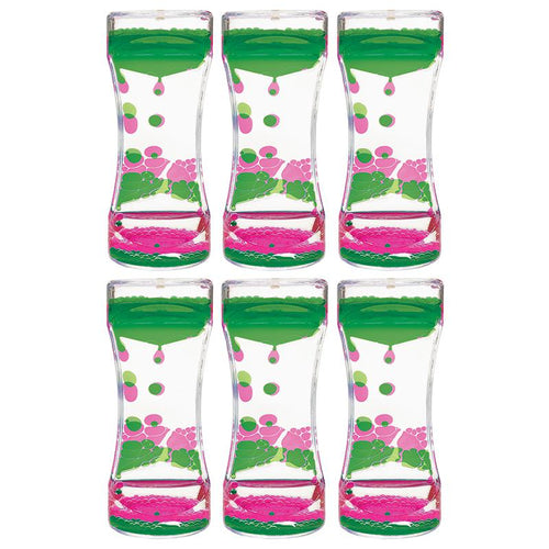 Pink & Green Liquid Motion Bubbler, Pack of 6 - Teacher Created Resources