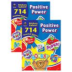 Positive Power Sticker Book, 714 Stickers Per Book, Pack of 2 - Teacher Created Resources