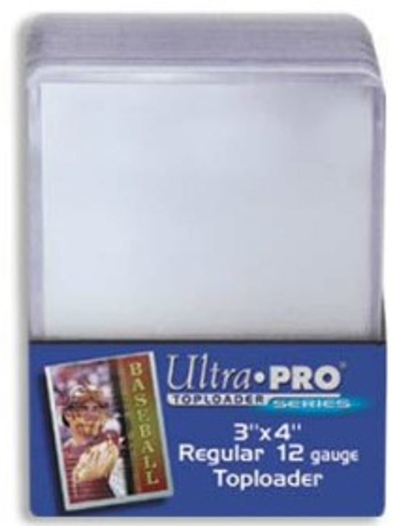 Toploader - 3x4 Clear Regular (25 per pack) - Ultra Pro
