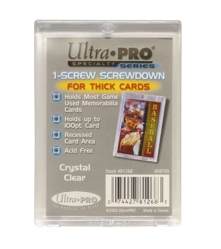 1-Screw Screwdown for Thick Cards - Ultra Pro