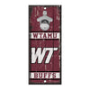 West Texas A&M Buffs Sign Wood 5x11 Bottle Opener Alternate - 14