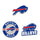 Buffalo Bills Enamel Pin Set 3 Piece - WinCraft
