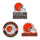Cleveland Browns Enamel Pin Set 3 Piece - WinCraft