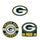 Green Bay Packers Enamel Pin Set 3 Piece - WinCraft