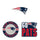 New England Patriots Enamel Pin Set 3 Piece - WinCraft