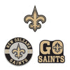 New Orleans Saints Enamel Pin Set 3 Piece - WinCraft