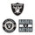 Las Vegas Raiders Enamel Pin Set 3 Piece - WinCraft