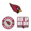 Arizona Cardinals Enamel Pin Set 3 Piece - WinCraft
