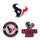 Houston Texans Enamel Pin Set 3 Piece - WinCraft