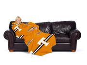 Tennessee Volunteers Blanket 48x71 Comfy Throw Stripes Series -