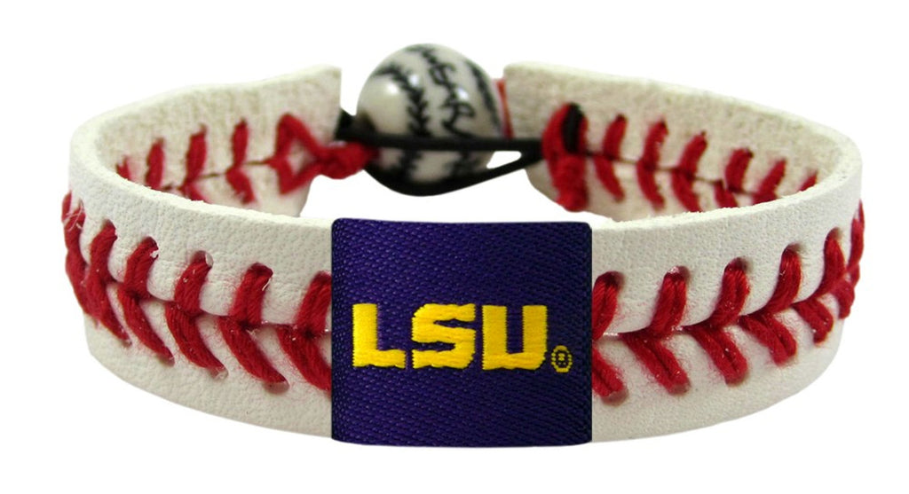 LSU Tigers Bracelet Classic Baseball CO - Gamewear