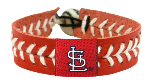 St. Louis Cardinals Bracelet Team Color Baseball CO - Gamewear