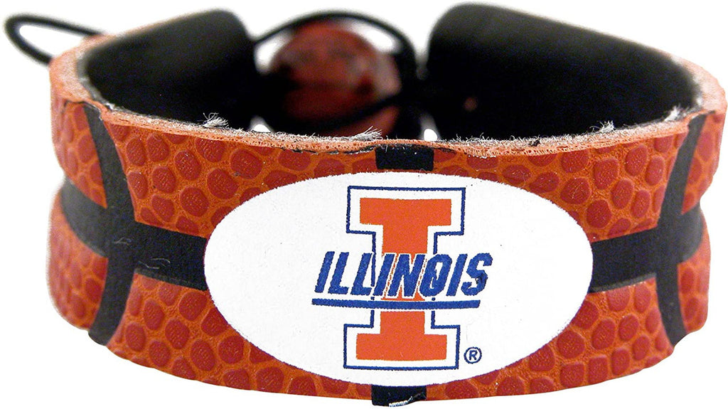 Illinois Fighting Illini Bracelet Classic Basketball CO - Gamewear