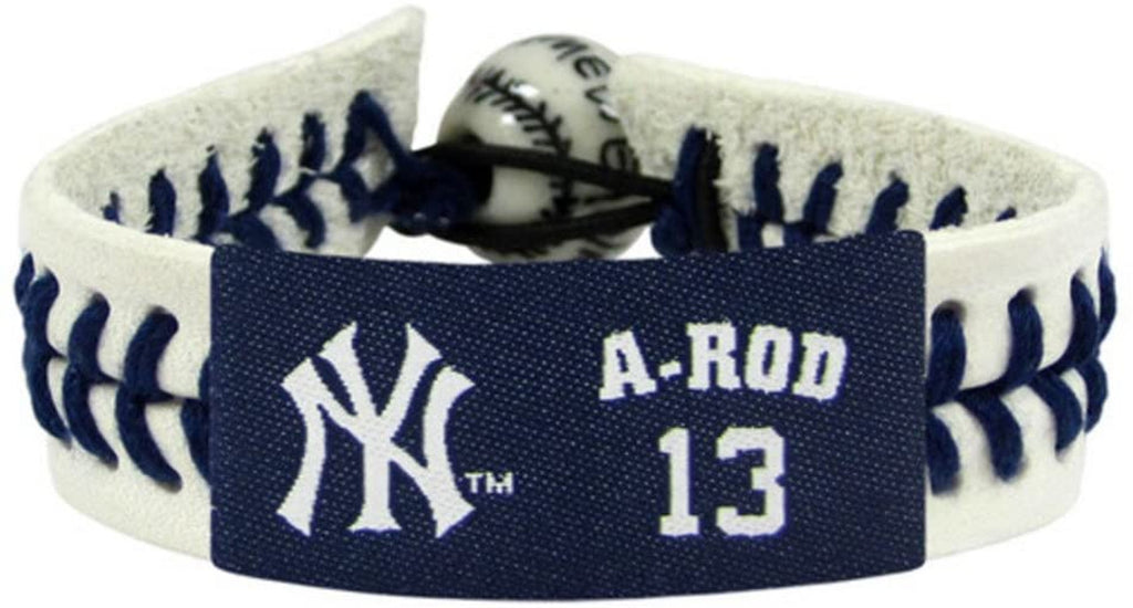 New York Yankees Bracelet Genuine Baseball Alex Rodriguez CO - Gamewea ...