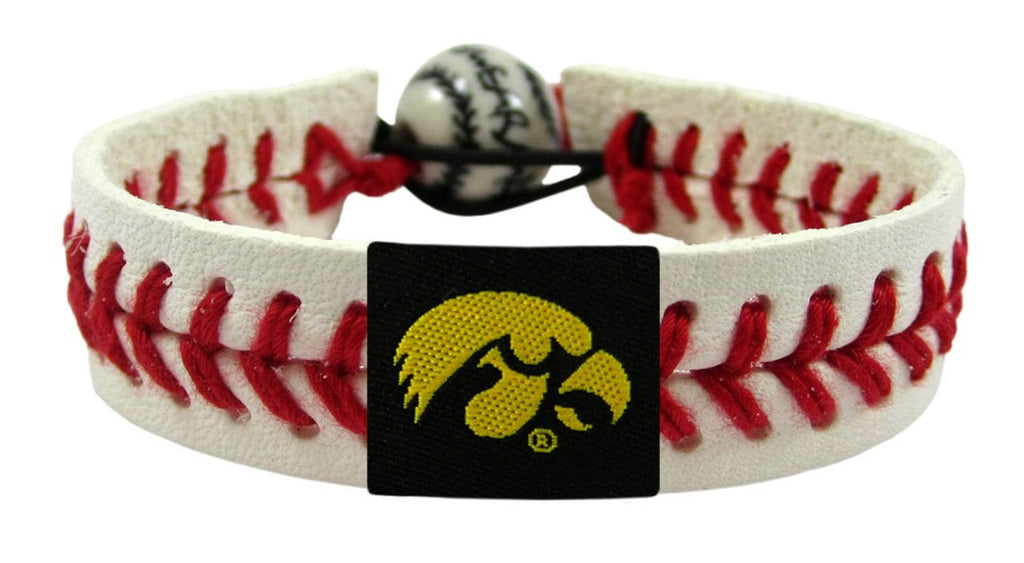 Iowa Hawkeyes Bracelet Classic Baseball CO - Gamewear