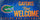 Florida Gators Wood Sign Fans Welcome 12x6 - Fan Creations