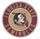 Florida State Seminoles Sign Wood 12 Inch Round State Design - Fan Creations