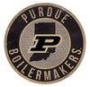 Purdue Boilermakers Sign Wood 12 Inch Round State Design - Fan Creations