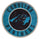 Carolina Panthers Sign Wood 12 Inch Round State Design - Fan Creations