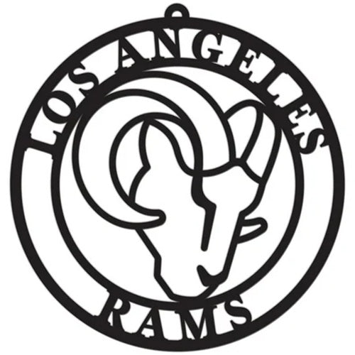 Los Angeles Rams Sign Door Hanger 16 Inch - Fan Creations