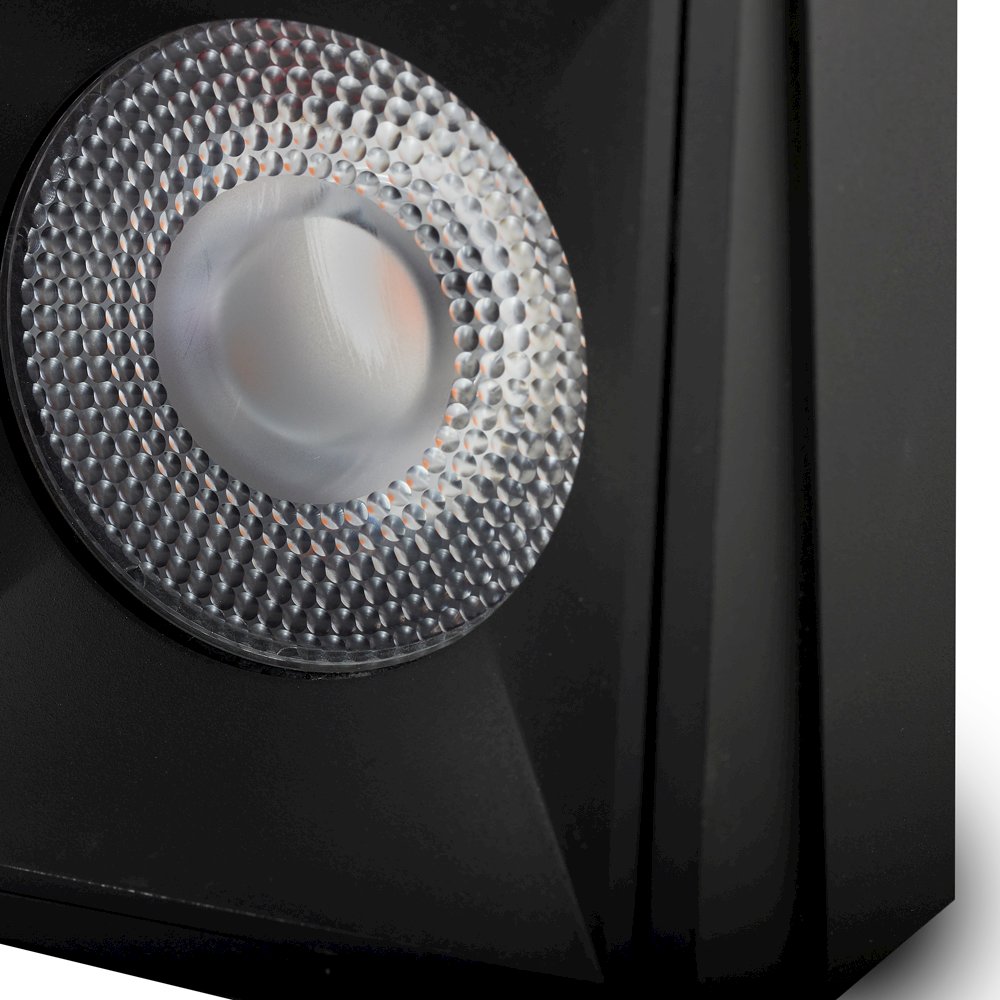 Square LED Surface Mounted Downlight, Stock Item Beam Angle 33, Black - VONN Lighting