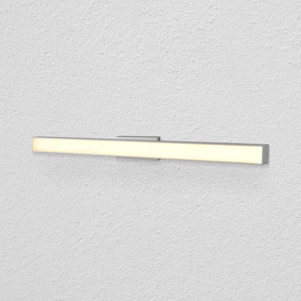 Integrated AC LED ADA Compliant Bathroom Wall Lighting Fixture in Silver - VONN Lighting
