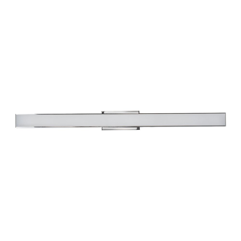 Integrated AC LED ADA Compliant Bathroom Wall Lighting Fixture in Chrome - VONN Lighting