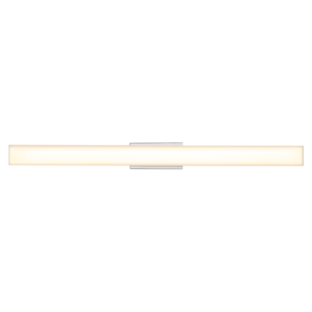 Integrated AC LED ADA Compliant Bathroom Wall Lighting Fixture in Silver - VONN Lighting