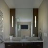 Integrated AC LED ADA Compliant Bathroom Wall Lighting Fixture in Silver - VONN Lighting