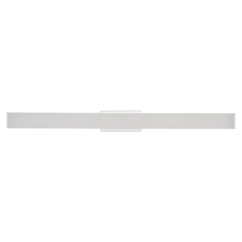 Integrated AC LED ADA Compliant Bathroom Wall Lighting Fixture in Silver - VONN Lighting