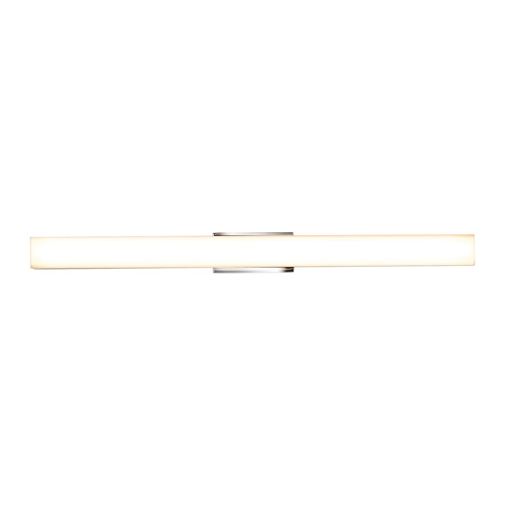 Integrated AC LED ADA Compliant Bathroom Wall Lighting Fixture in Chrome - VONN Lighting