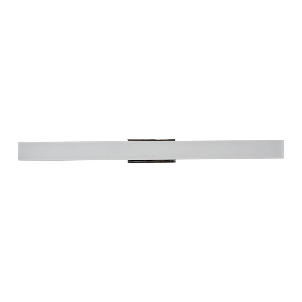 Integrated AC LED ADA Compliant Bathroom Wall Lighting Fixture in Chrome - VONN Lighting