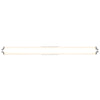 Integrated AC LED ADA Compliant Bathroom Wall Lighting Fixture in Silver - VONN Lighting