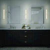 Integrated AC LED ADA Compliant Bathroom Wall Lighting Fixture in Silver - VONN Lighting
